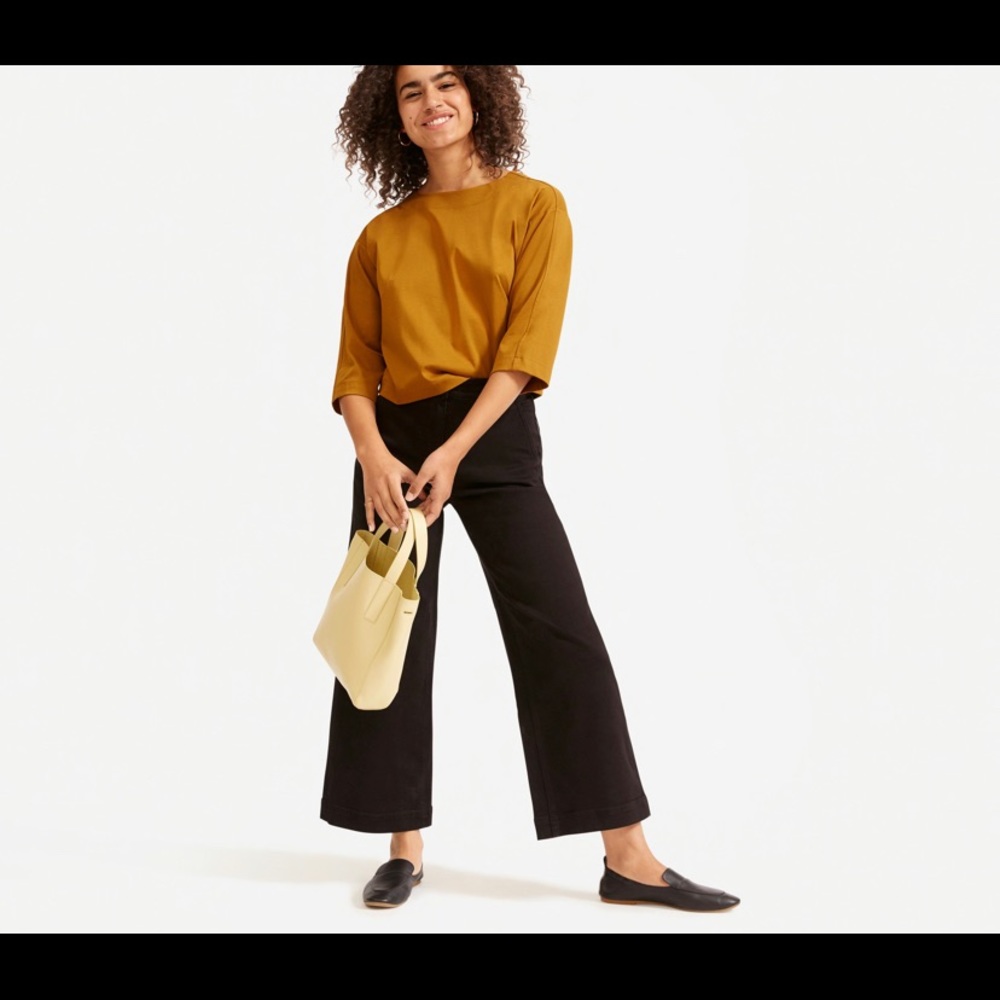 Everlane The Lightweight Wide Leg Chino